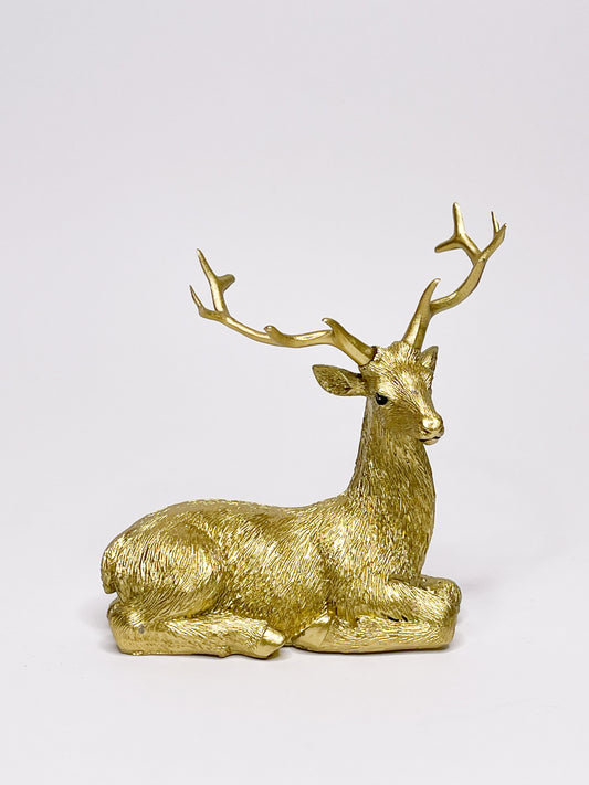 Christmas decoration "Golden deer"