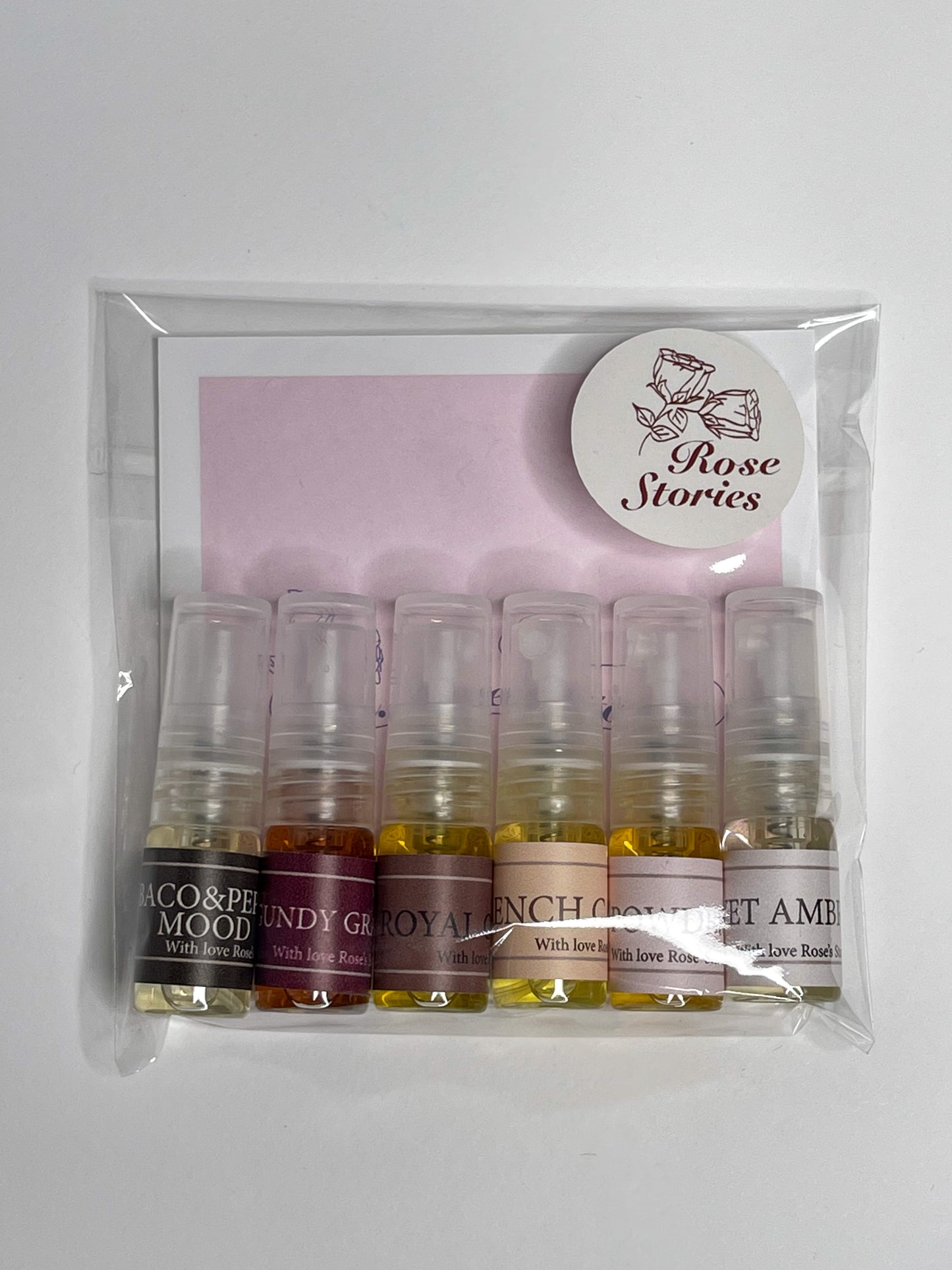 Mini kvapų rinkinys 6 x 2 ml