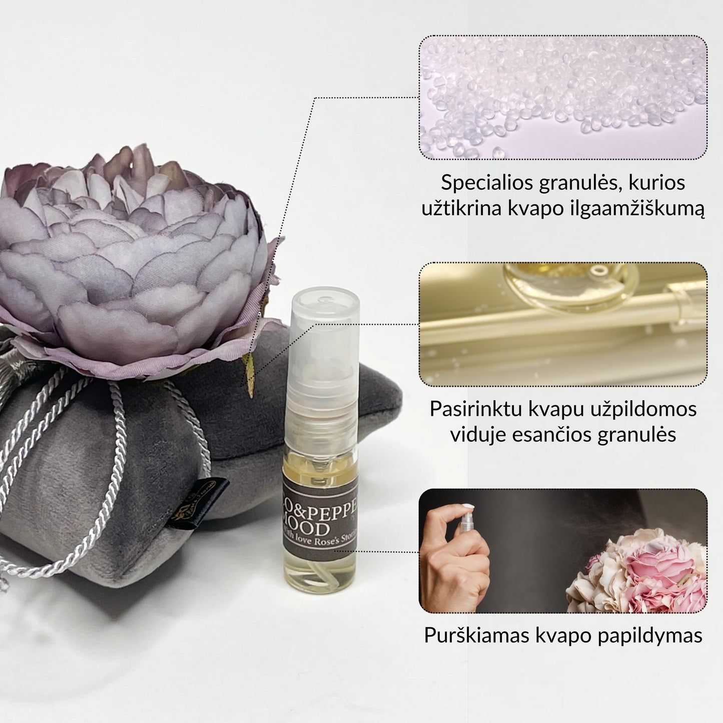 Namų kvapas “Didelė puokštė -Pastelė”