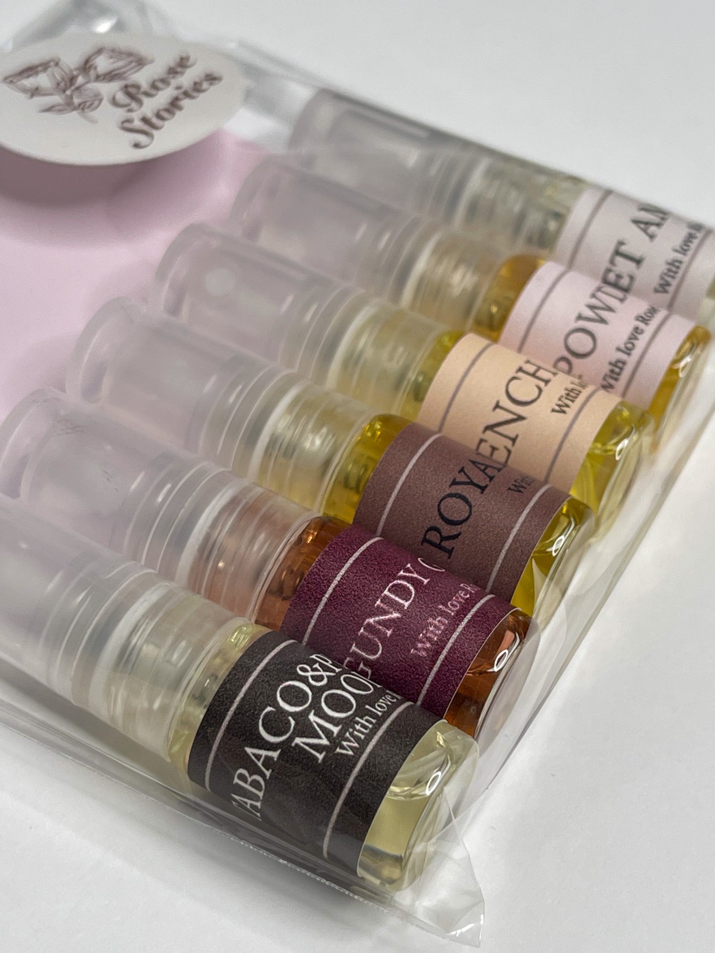 Mini kvapų rinkinys 6 x 2 ml