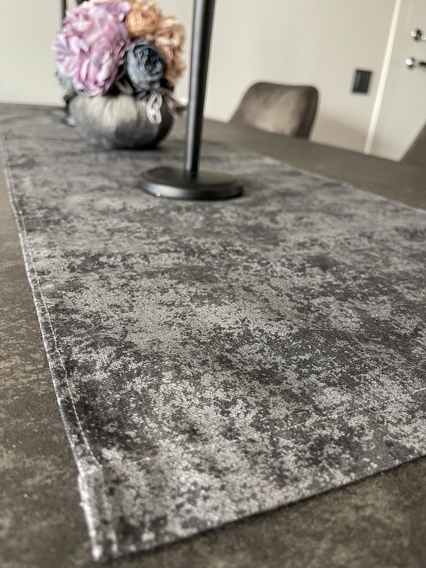 Table runner "Silver Land"