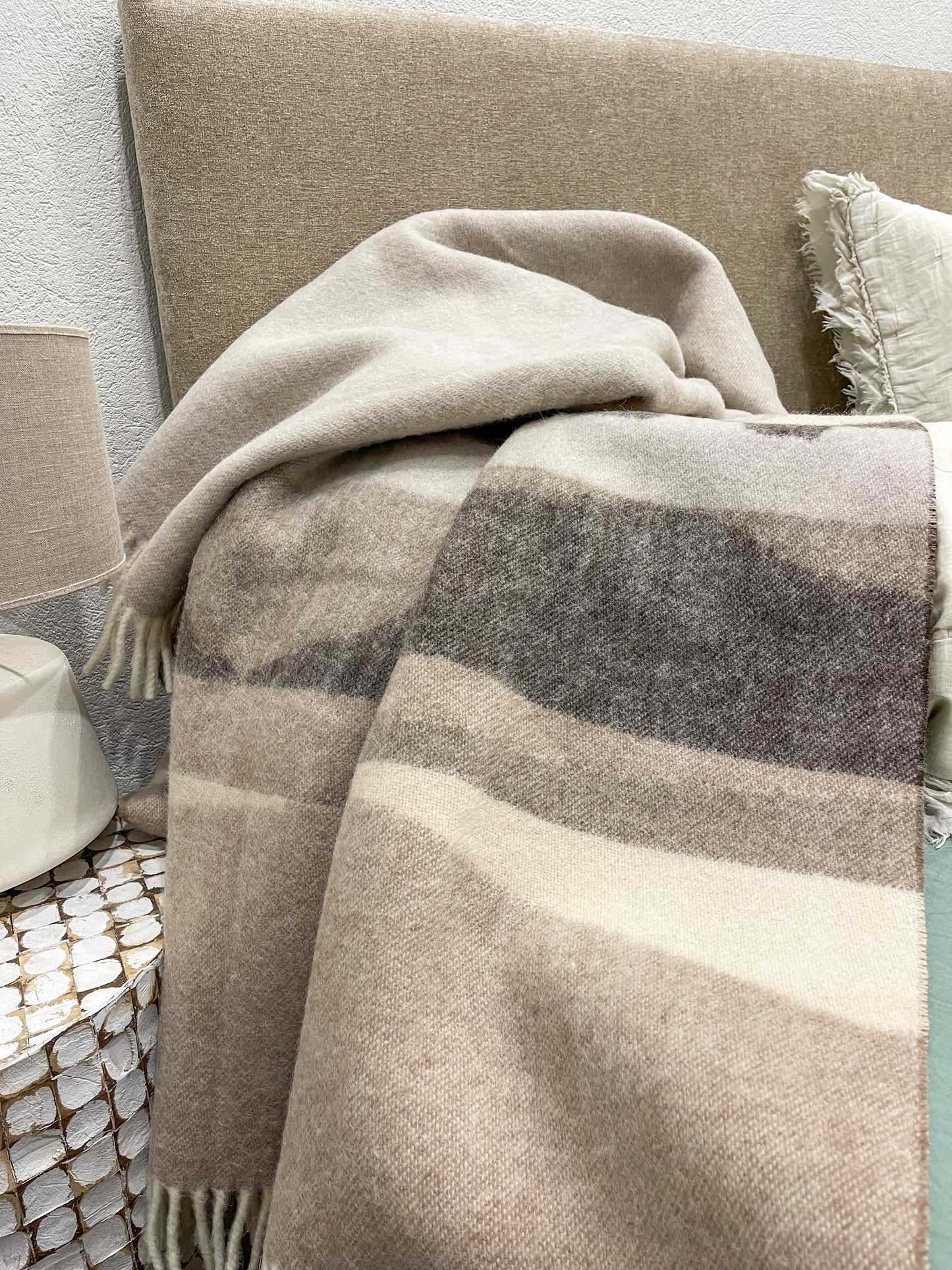 Merino wool blanket "Kalnai"