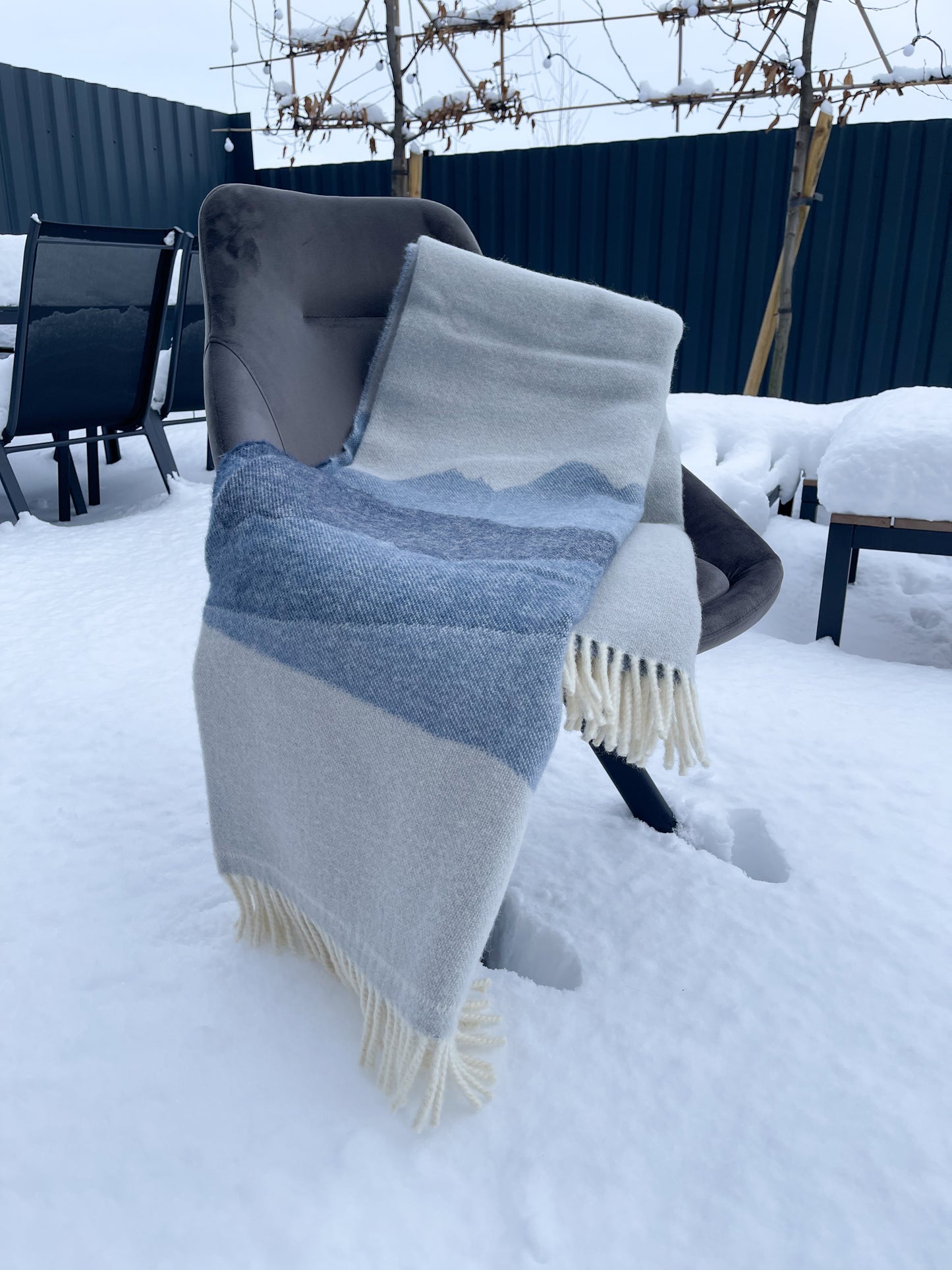 Merino wool blanket "Kalnai"