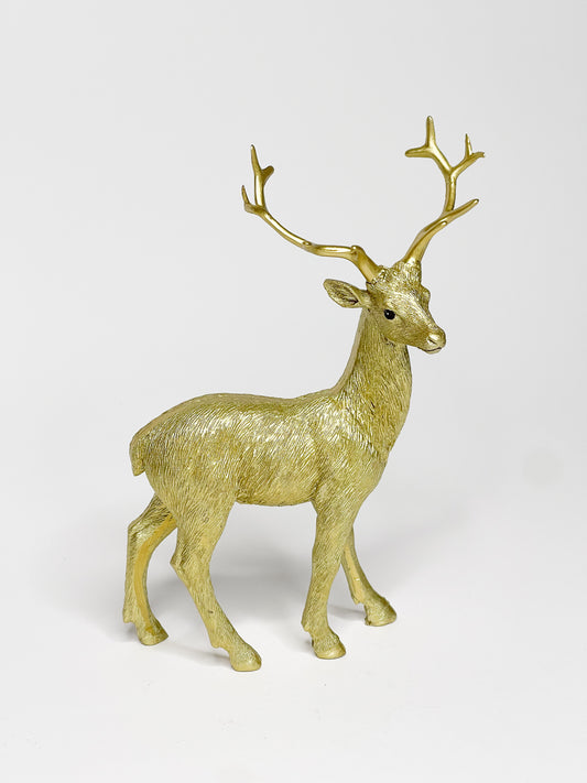 Christmas decoration "Golden deer"