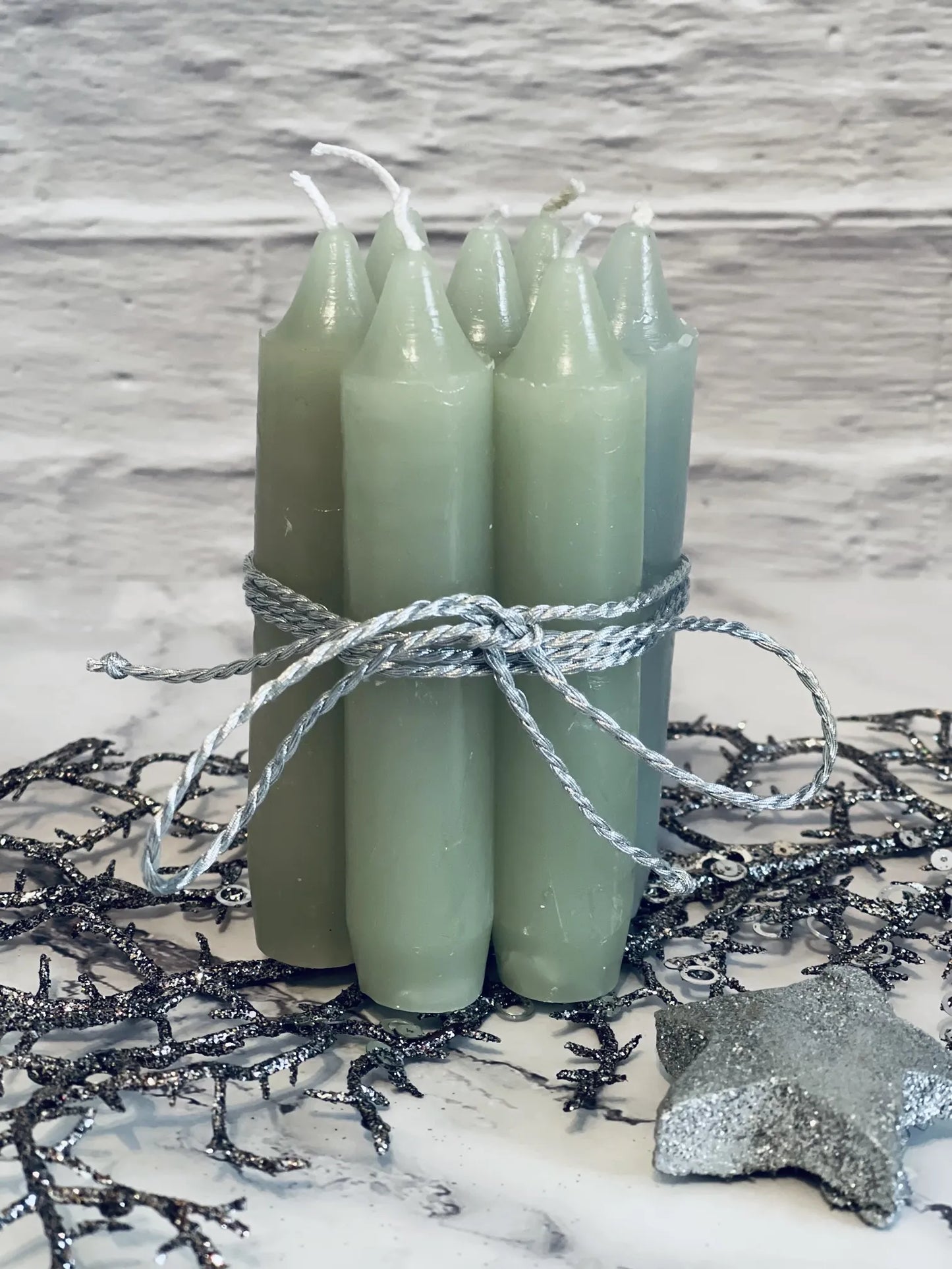 Candles (7 pcs.) - "Žalsva"