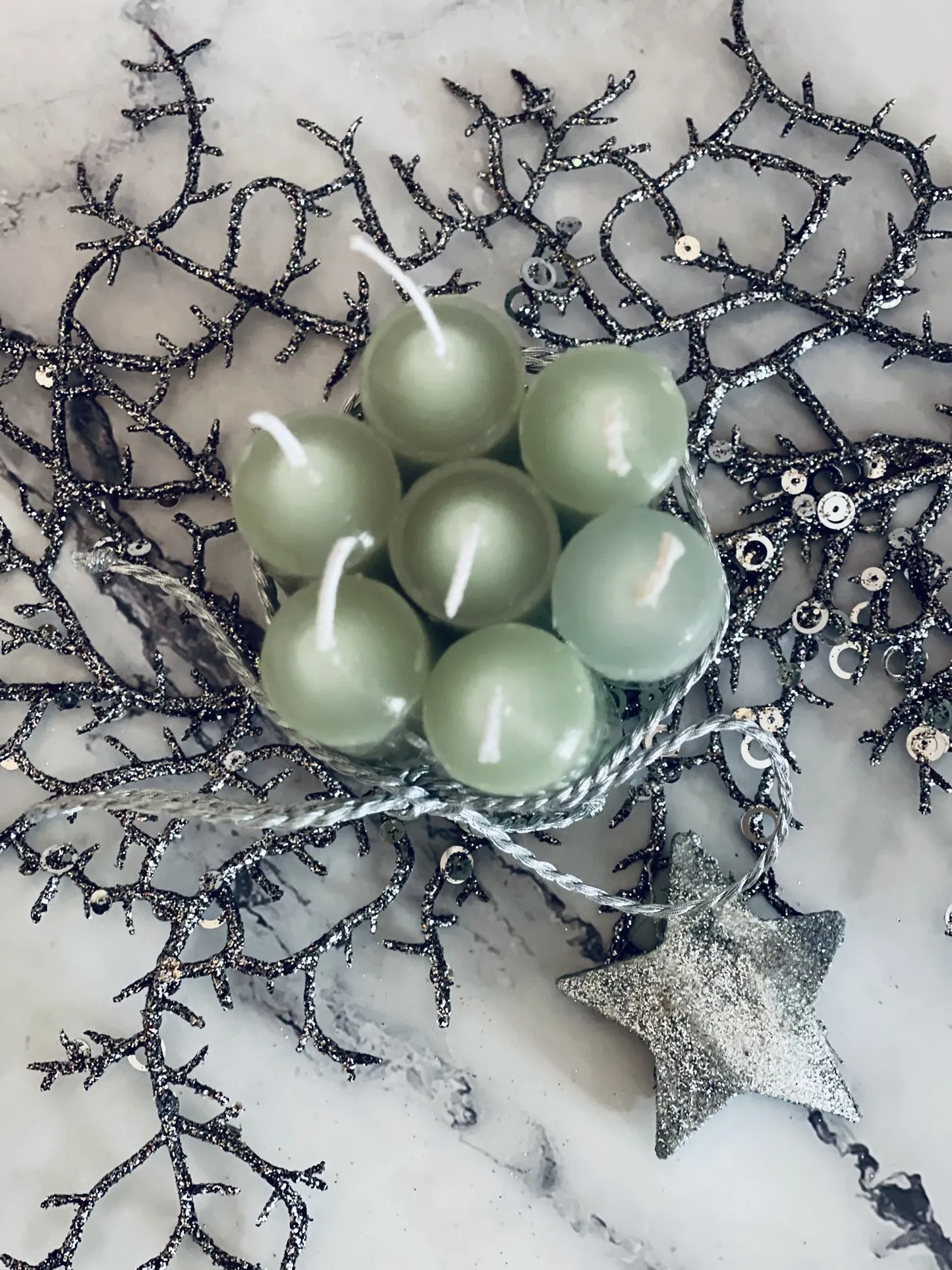 Candles (7 pcs.) - "Žalsva"