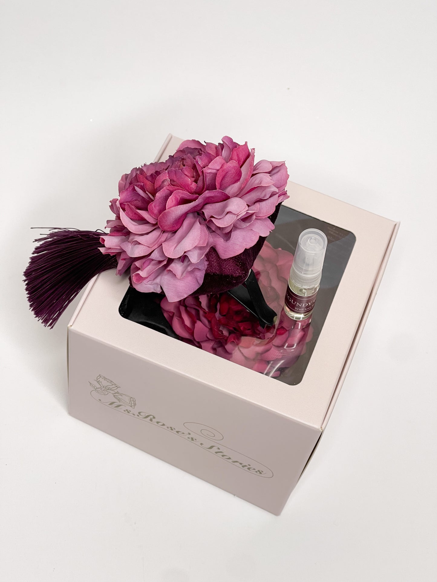 Kvapas automobiliui “Baklažano spalvos žiedas”