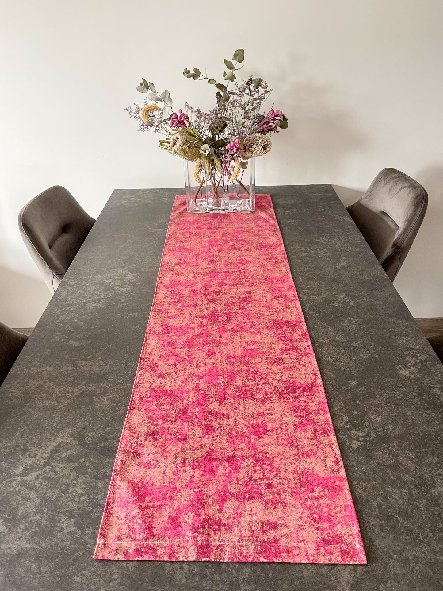 Table runner "Golden evening"