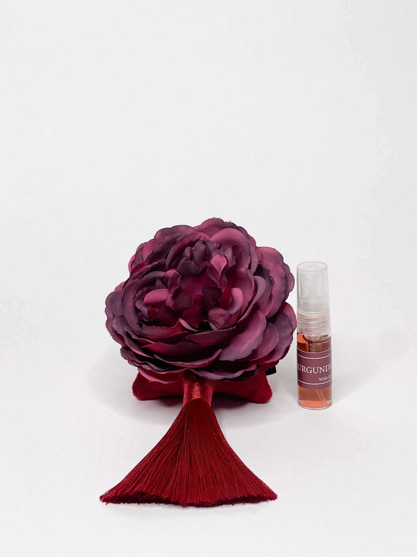 "Burgundy peony" car fragrance