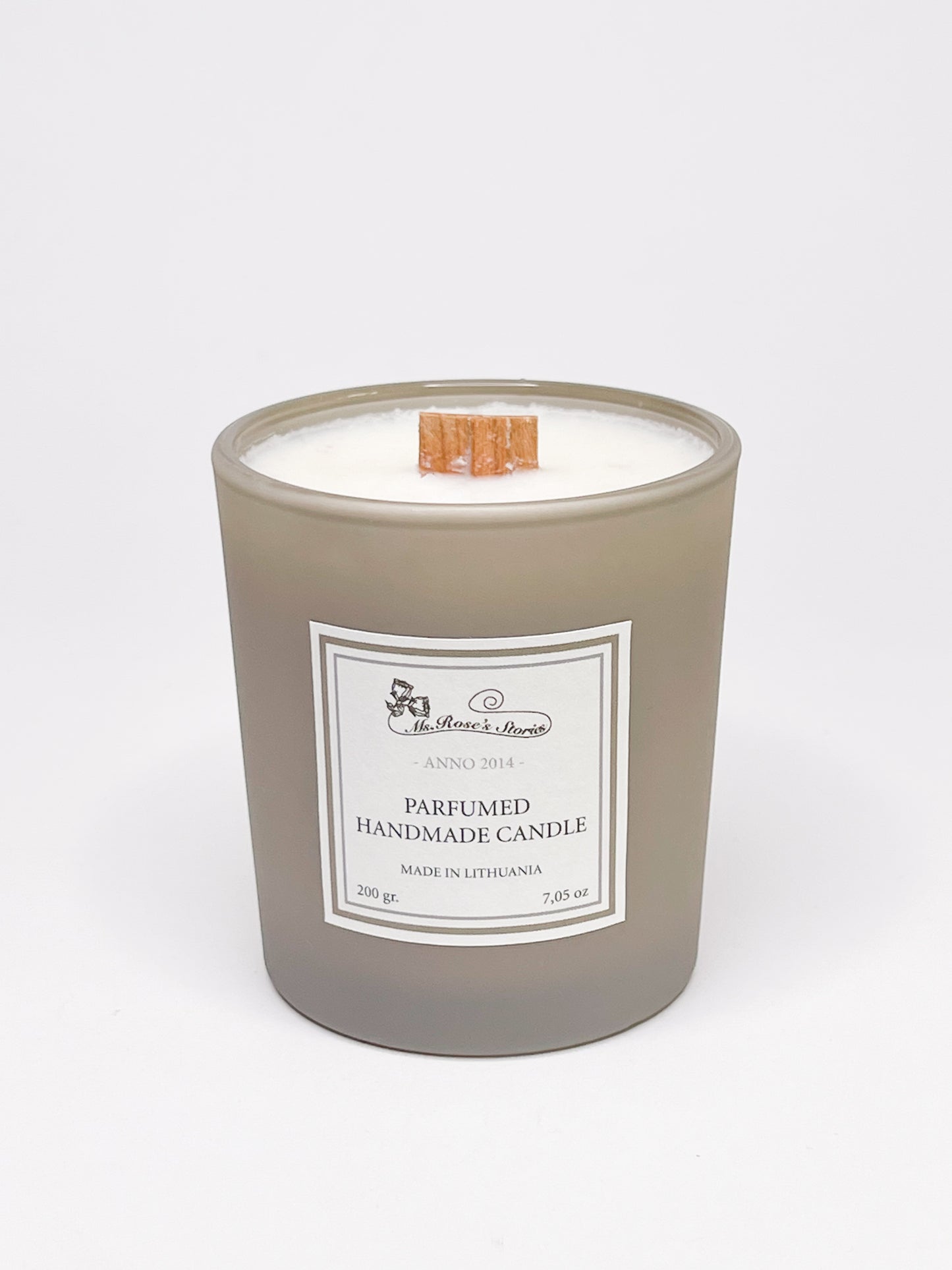 Aromatic candle "Burgundy Grape"