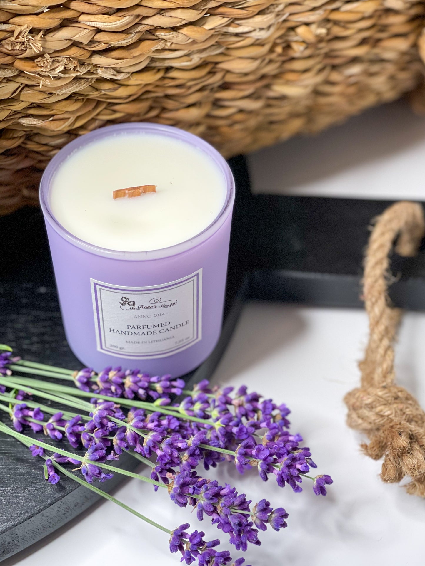 Aromatic candle "Lavender Fields"