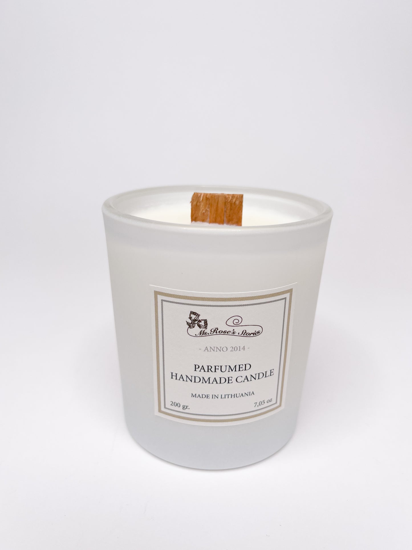 Aromatic candle "French Cake"