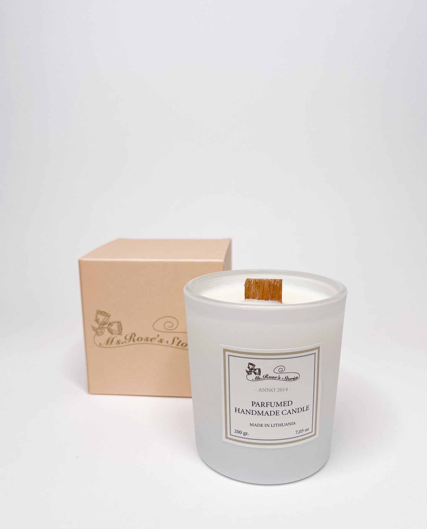 Aromatic candle "French Cake"