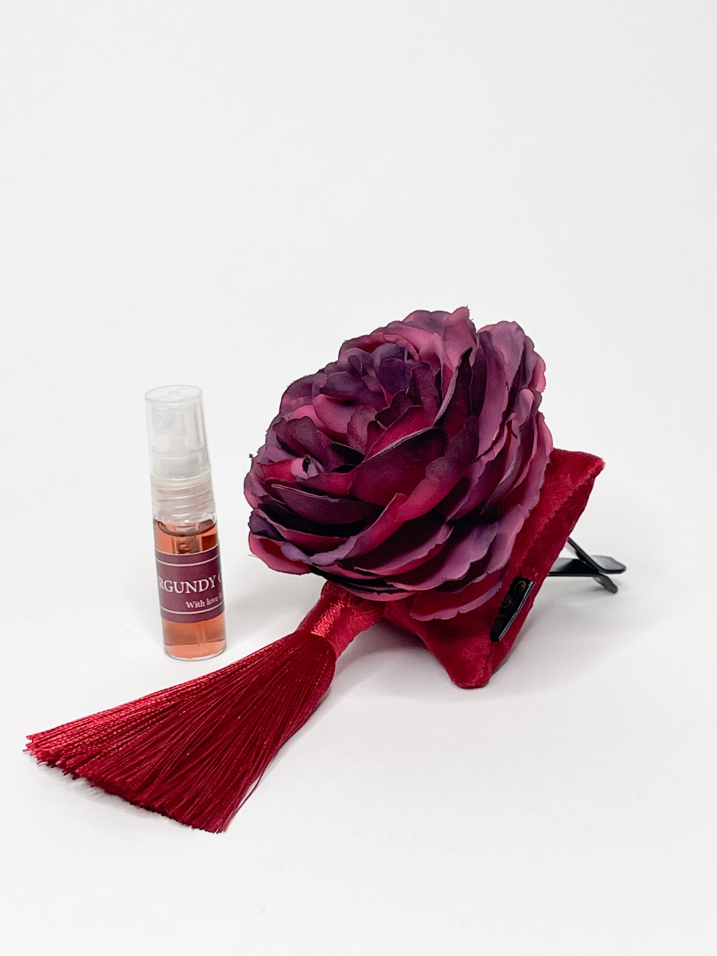 "Burgundy peony" car fragrance