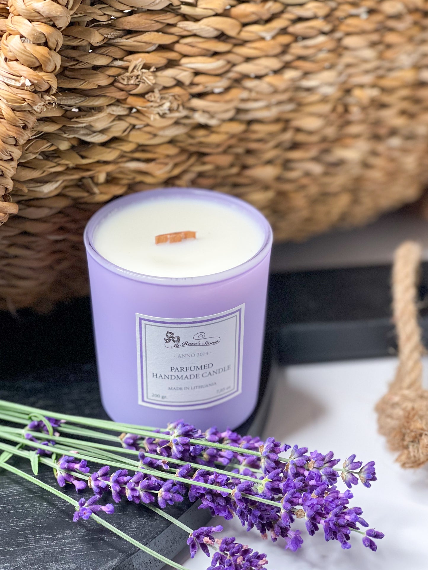 Aromatic candle "Lavender Fields"