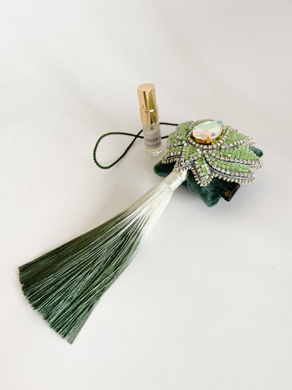 Hanging fragrance "Peach Lotus Ring"