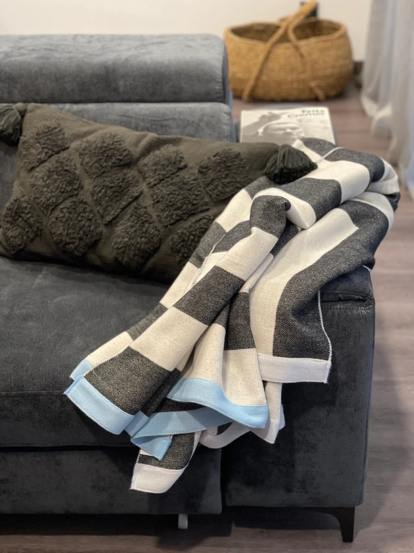 Merino wool blanket "Marinero"